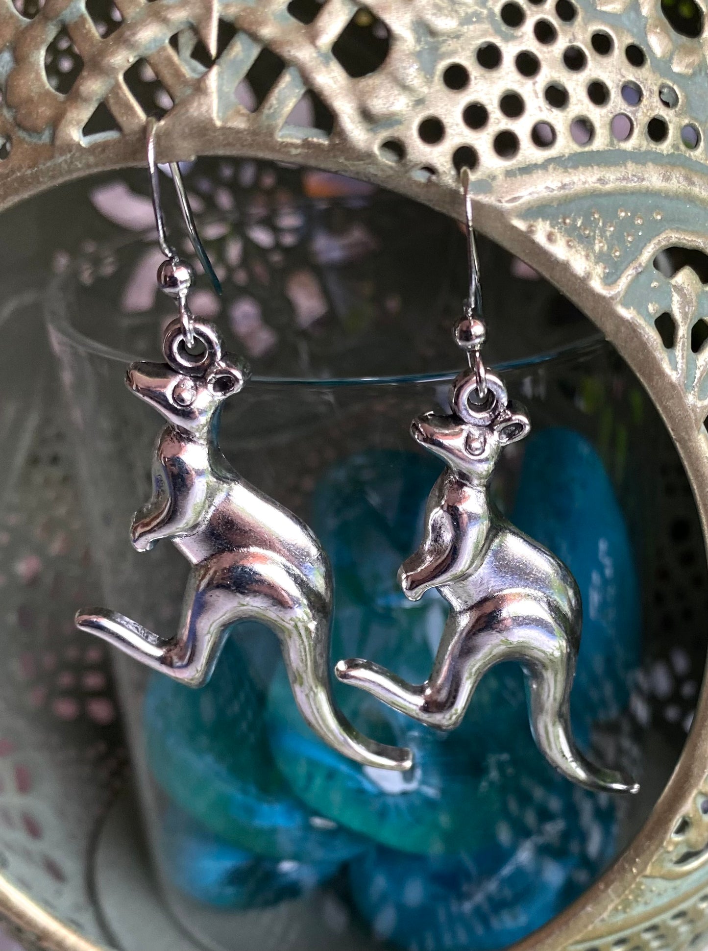 Kangaroo Earrings Large