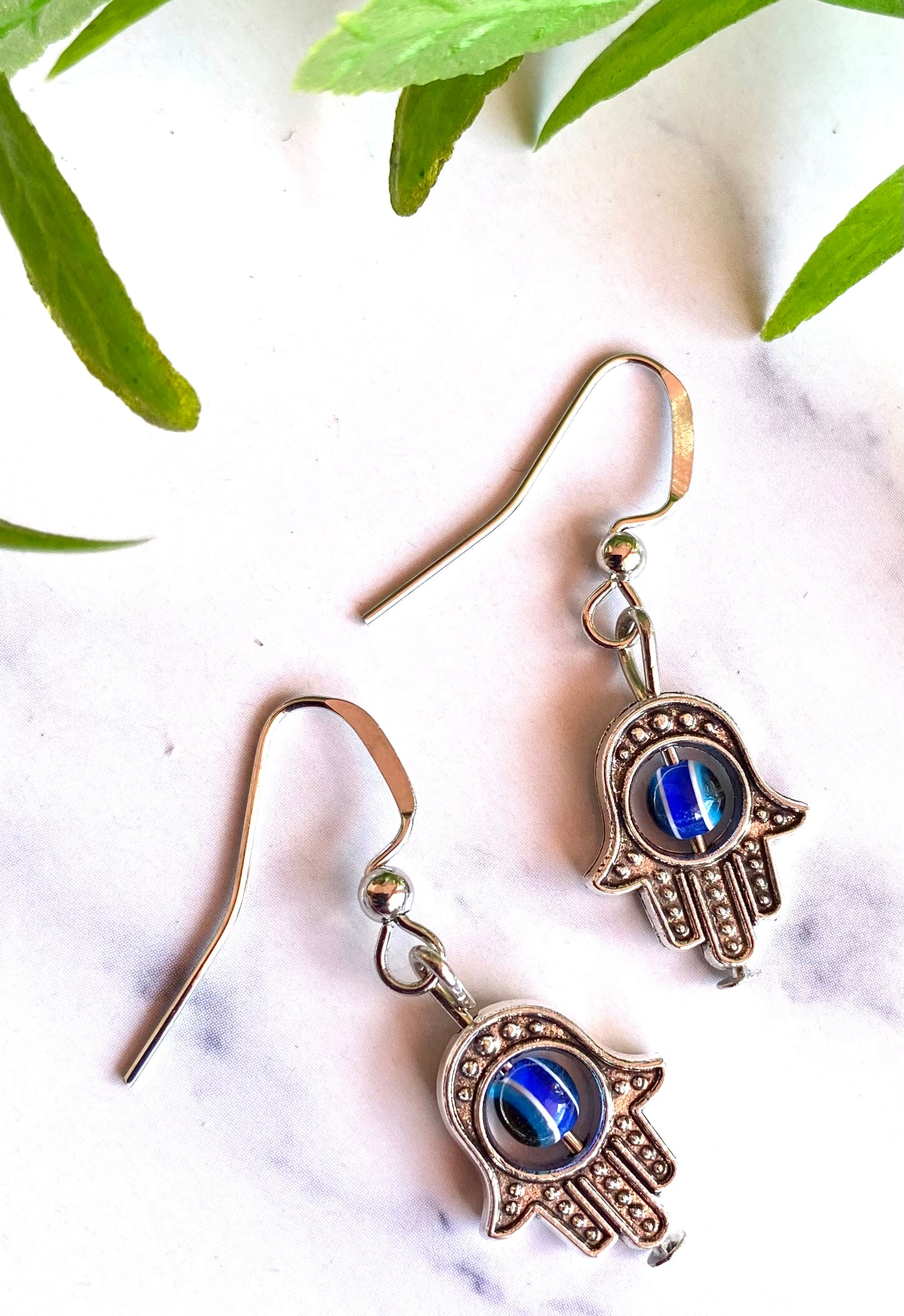 Hamsa Earrings