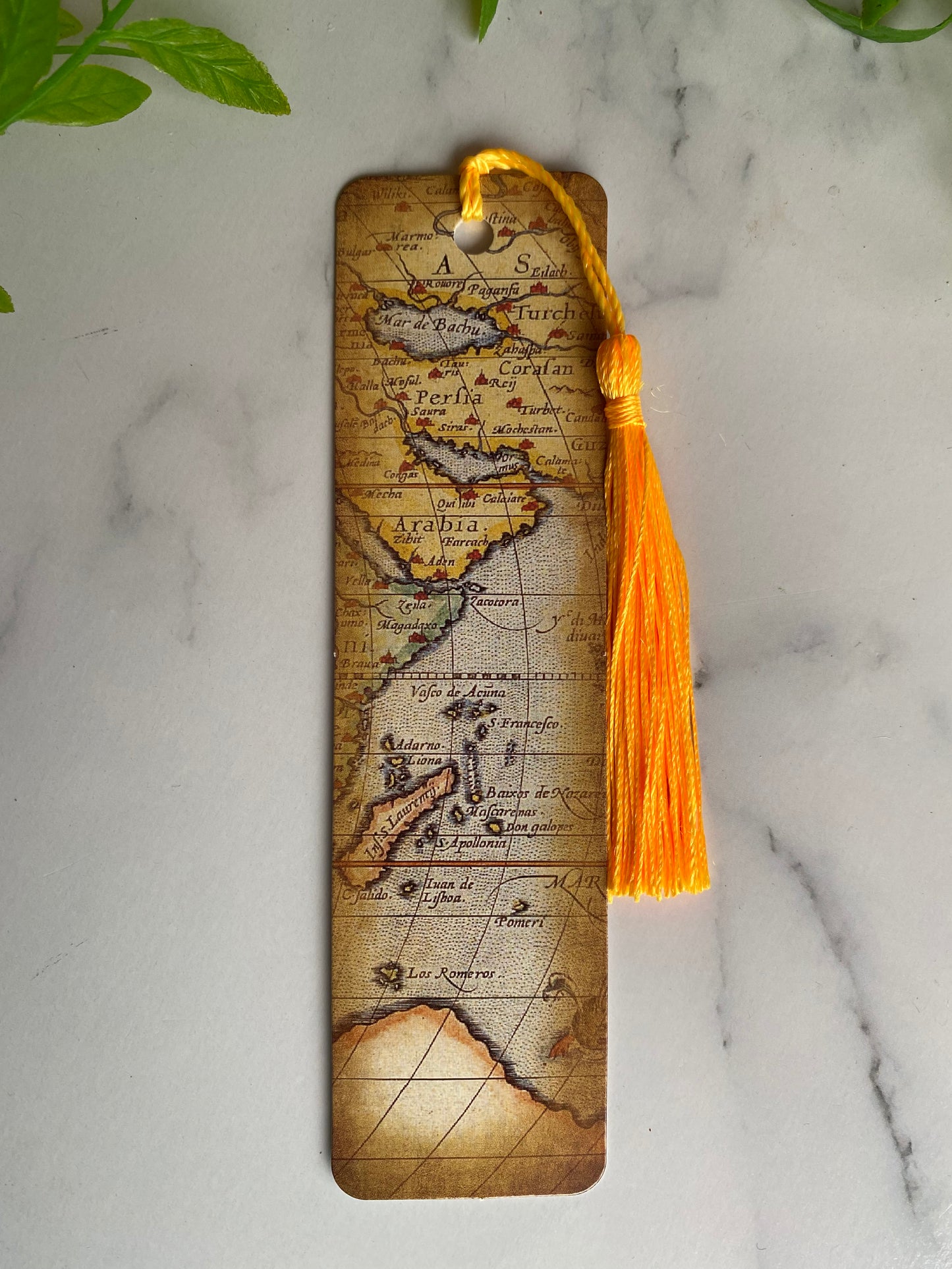 Bookmarks - Vintage Map 18 Varieties