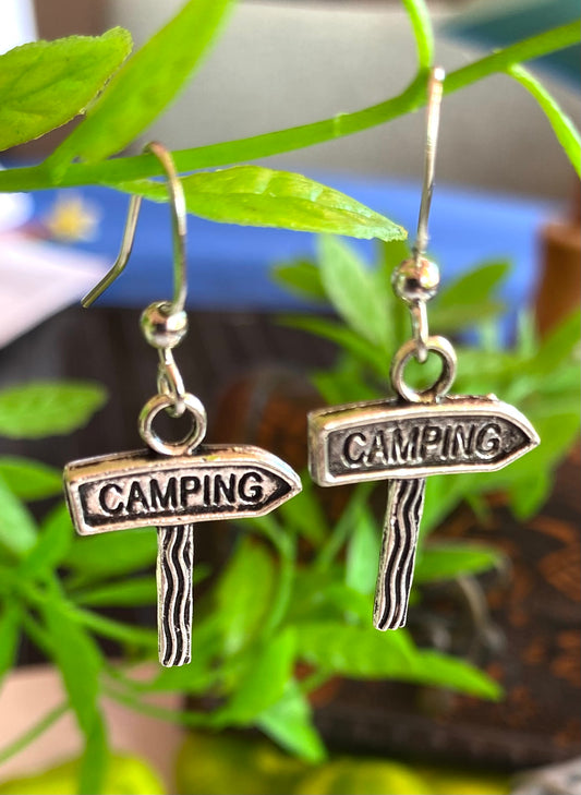 Camping Earrings