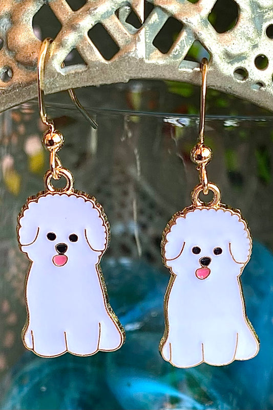 Dog Earrings