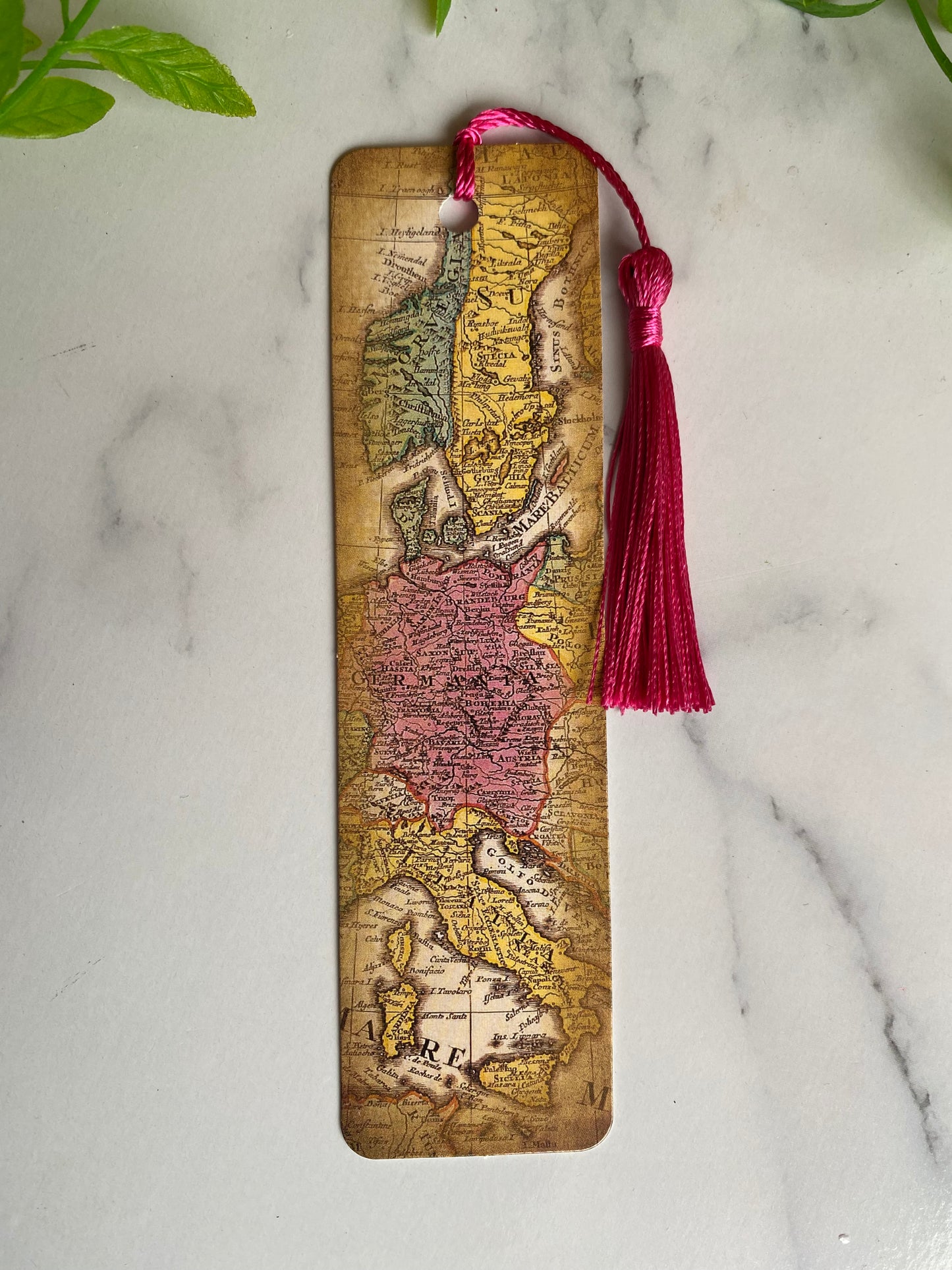 Bookmarks - Vintage Map 18 Varieties