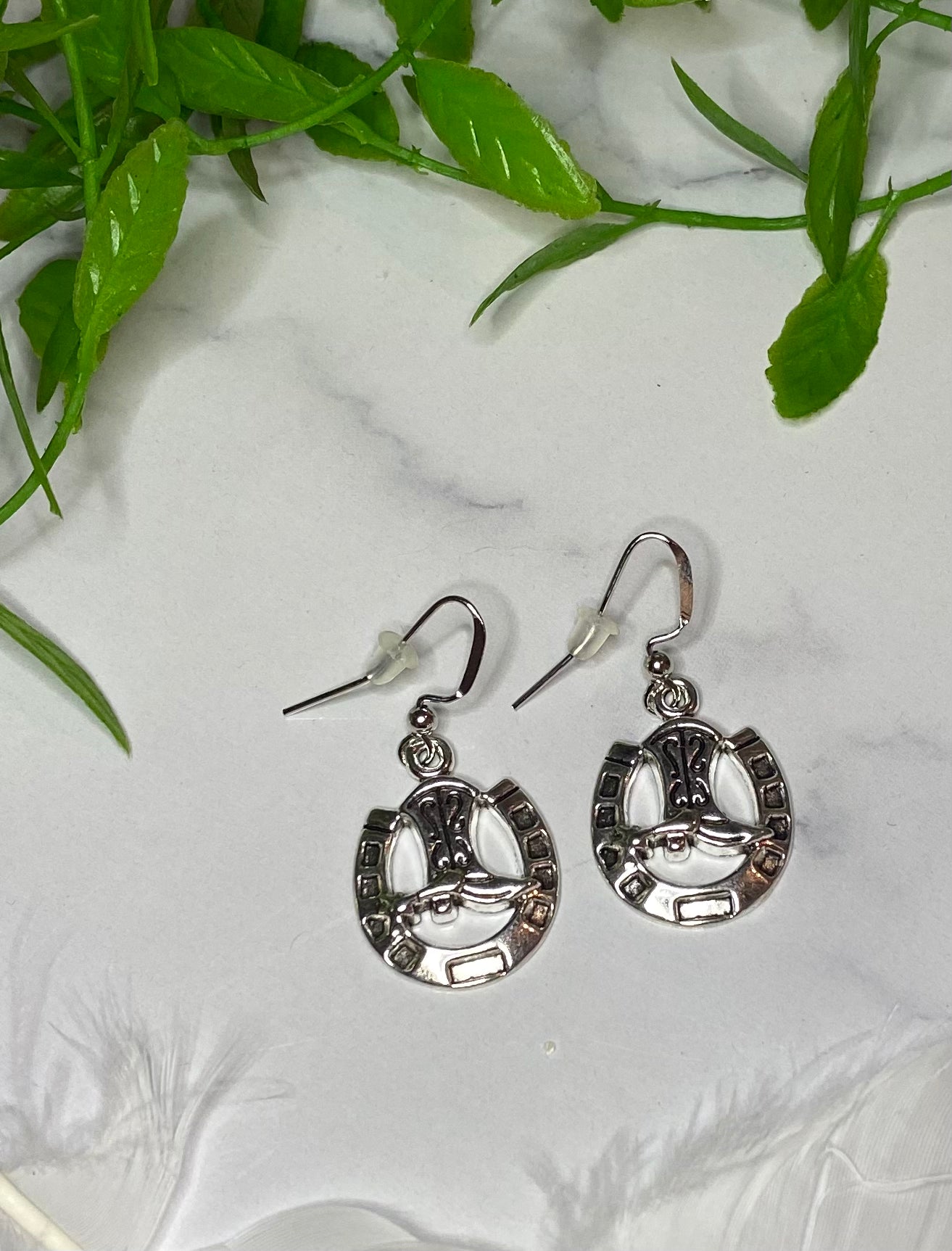 Horseshoe & Boots Earrings