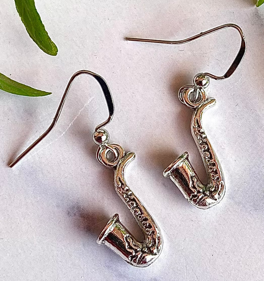 Saxaphone Earrings