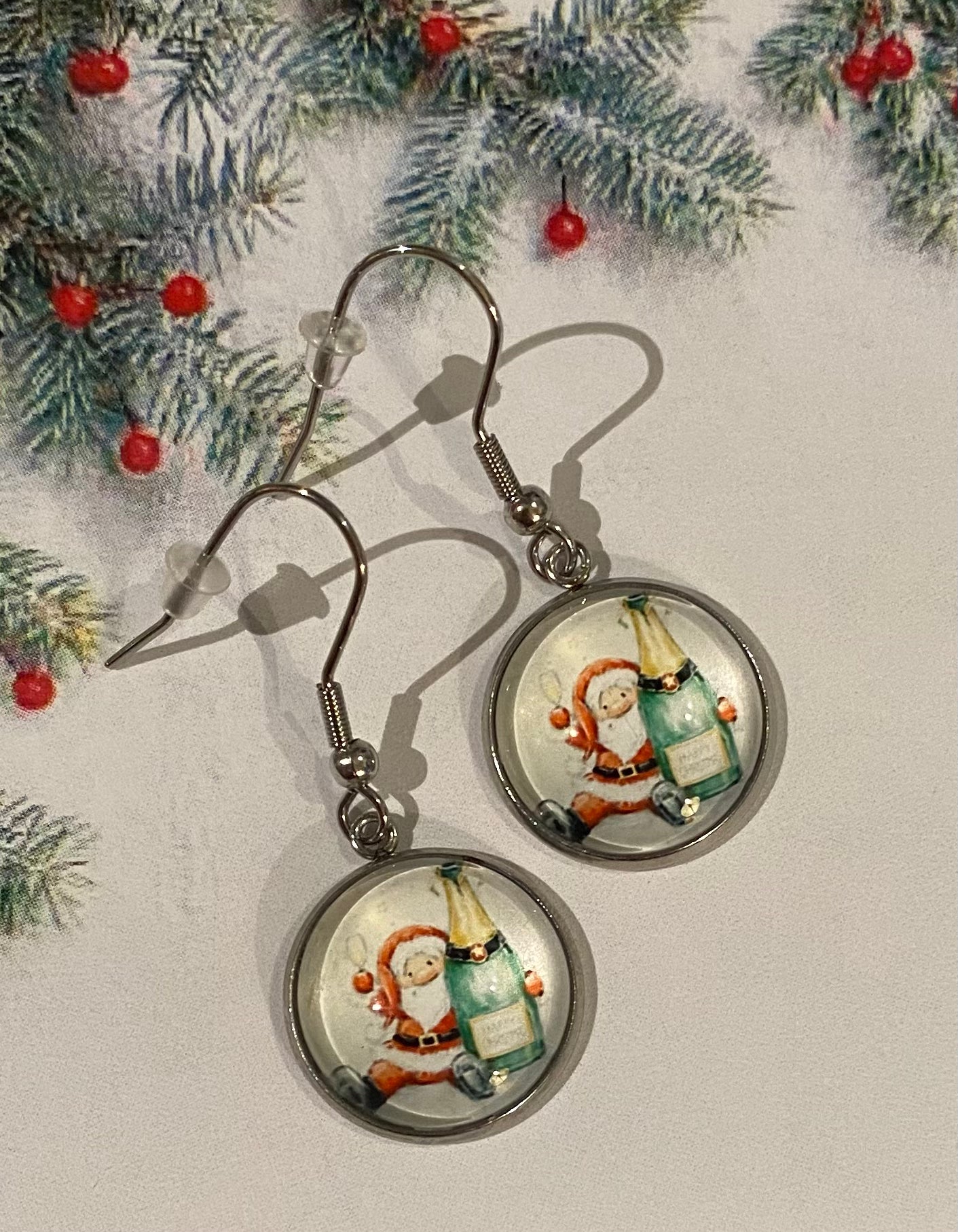 Santa Bubbly Earrings