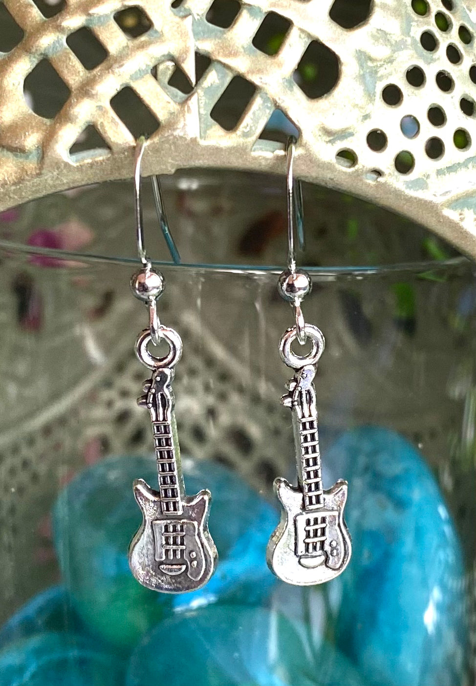 Electric Guitar Earrings