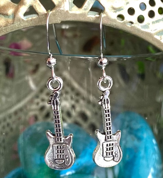 Electric Guitar Earrings