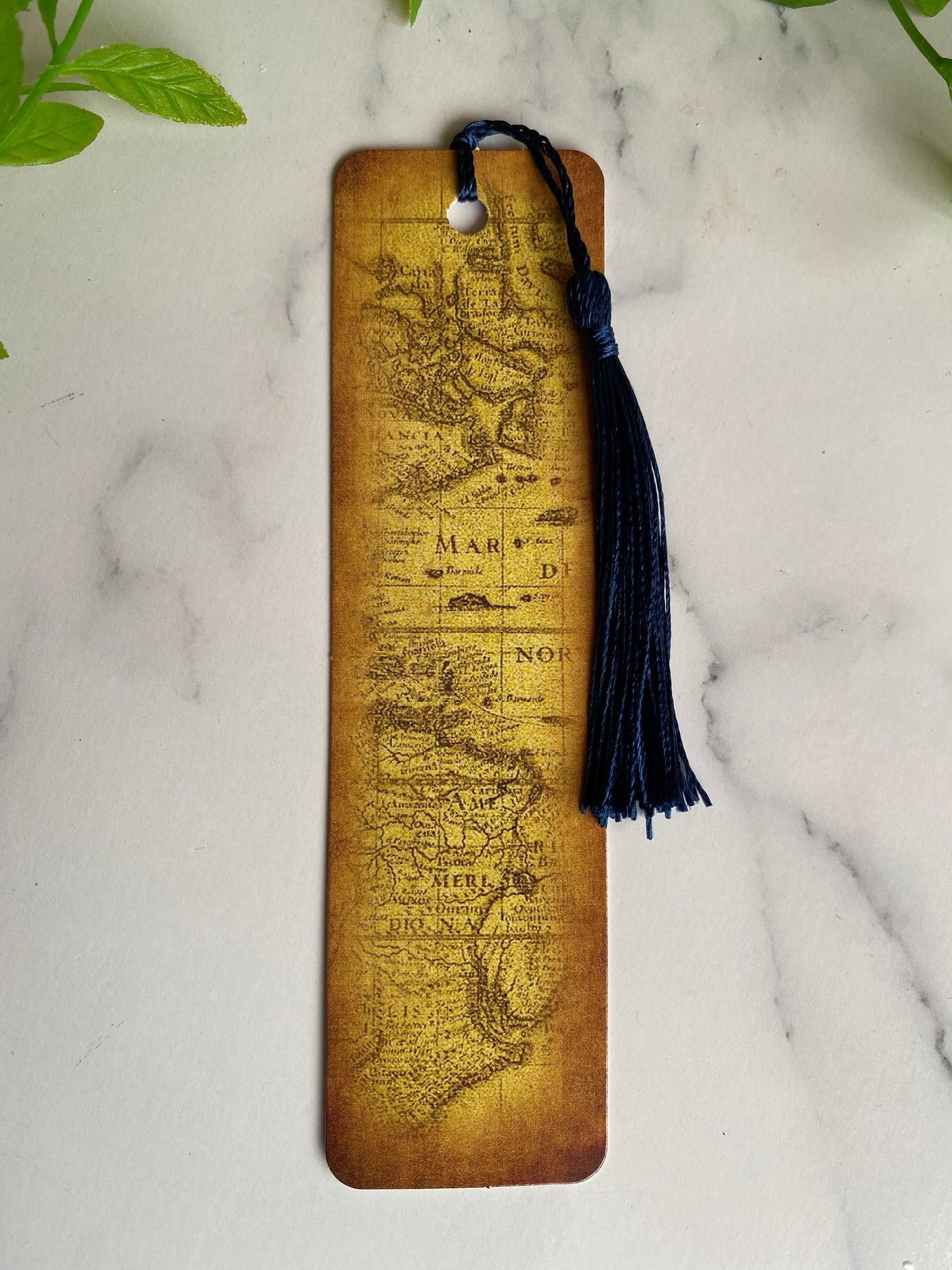 Bookmarks - Vintage Map 18 Varieties