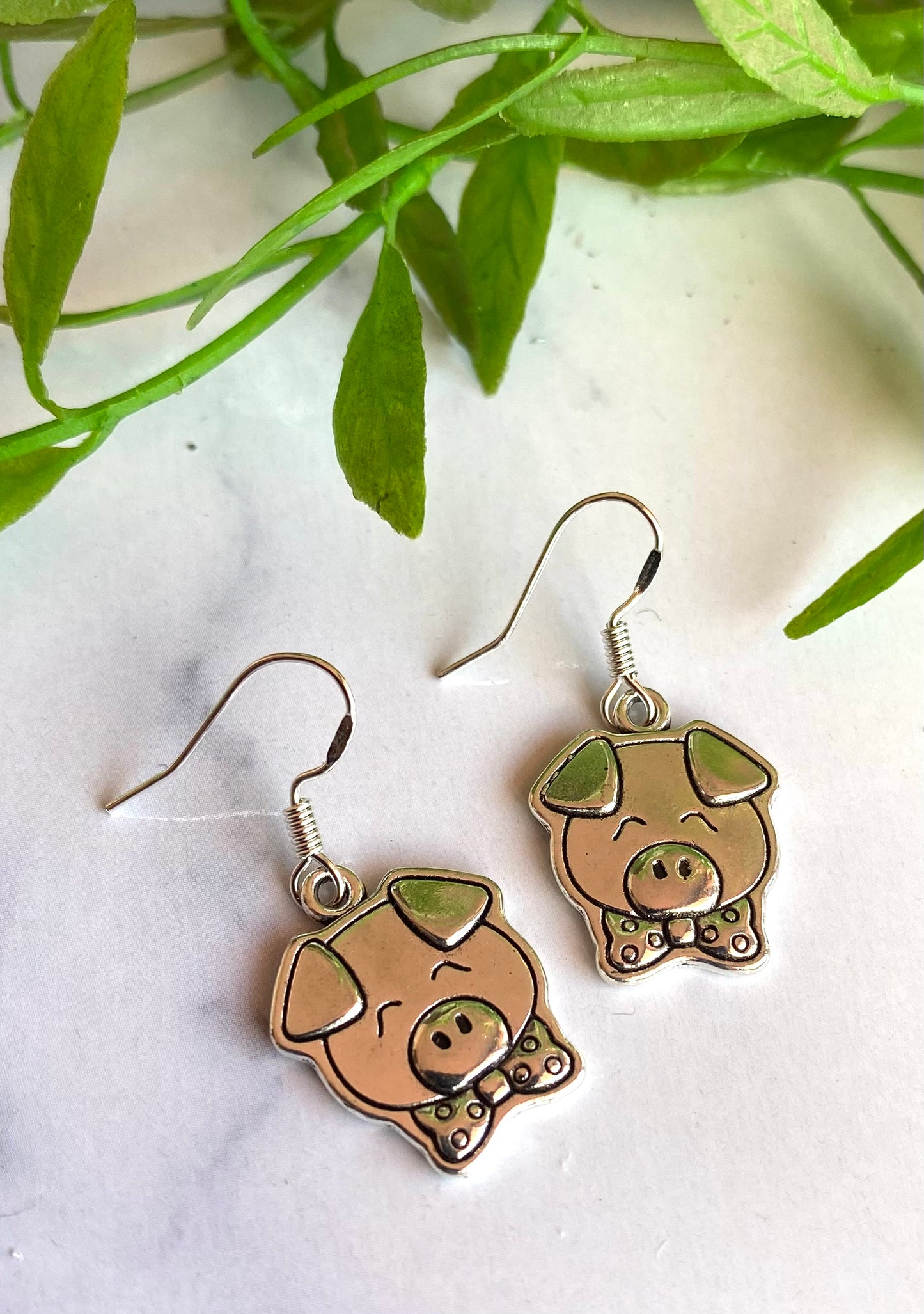 Pig Earrings