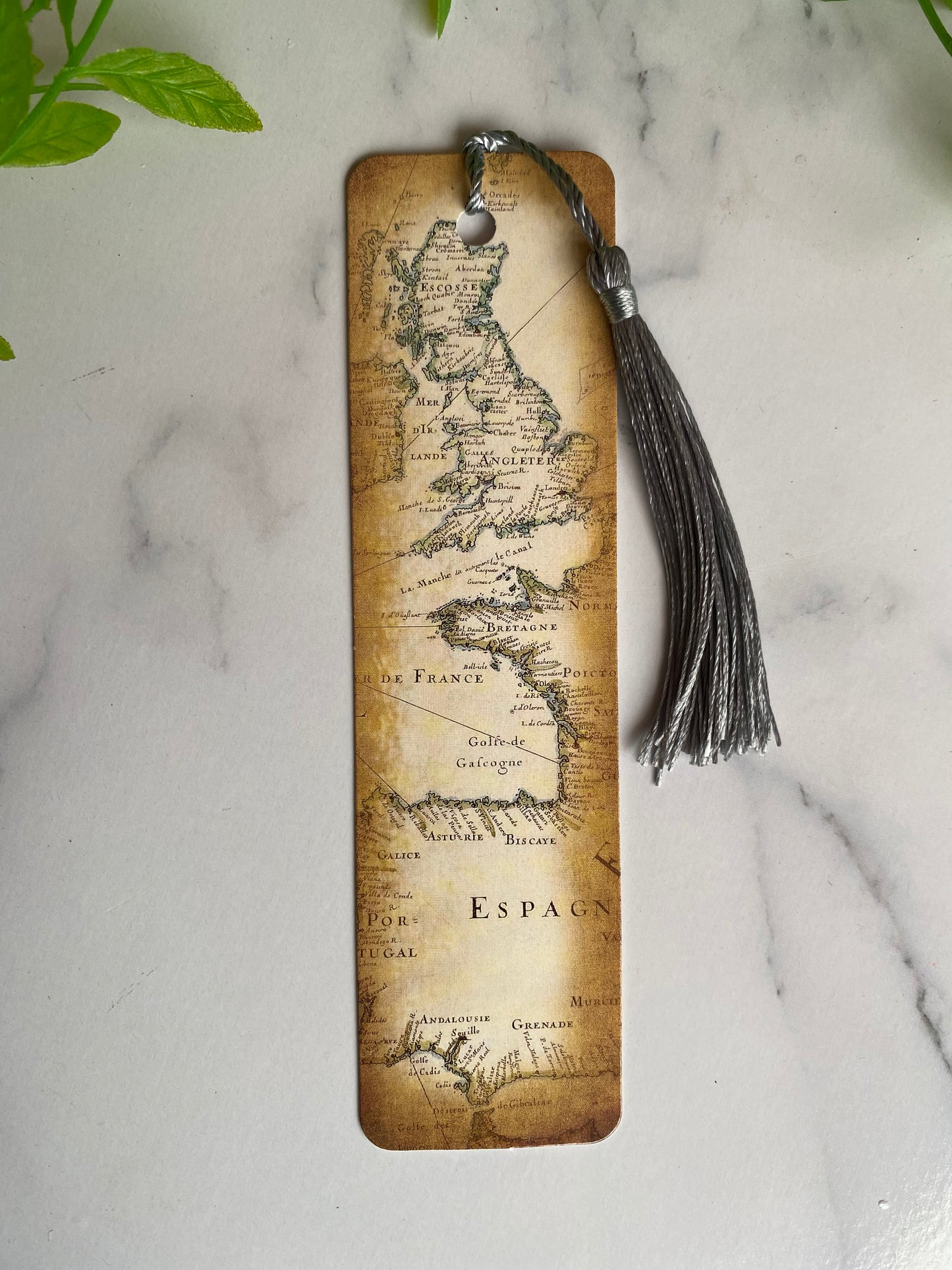 Bookmarks - Vintage Map 18 Varieties