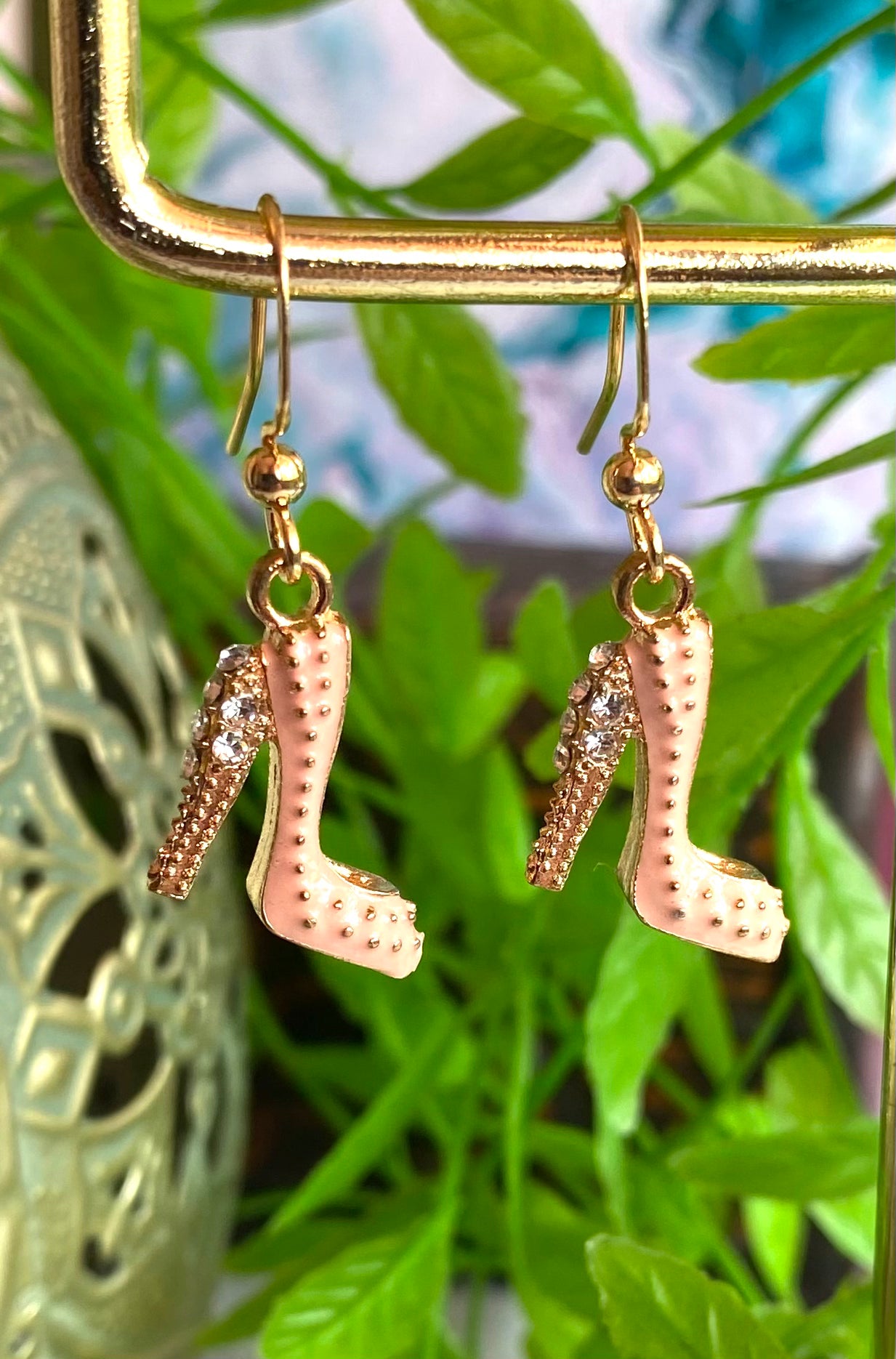 Stiletto High Heel Earrings