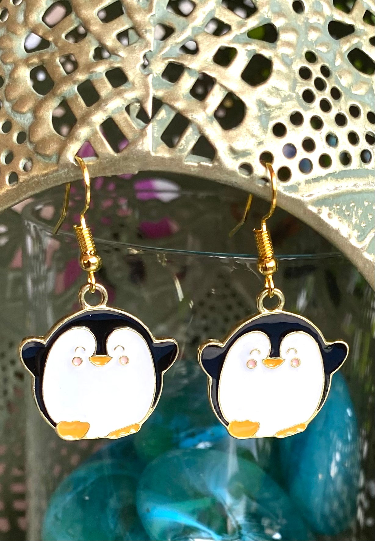 Penguin Earrings