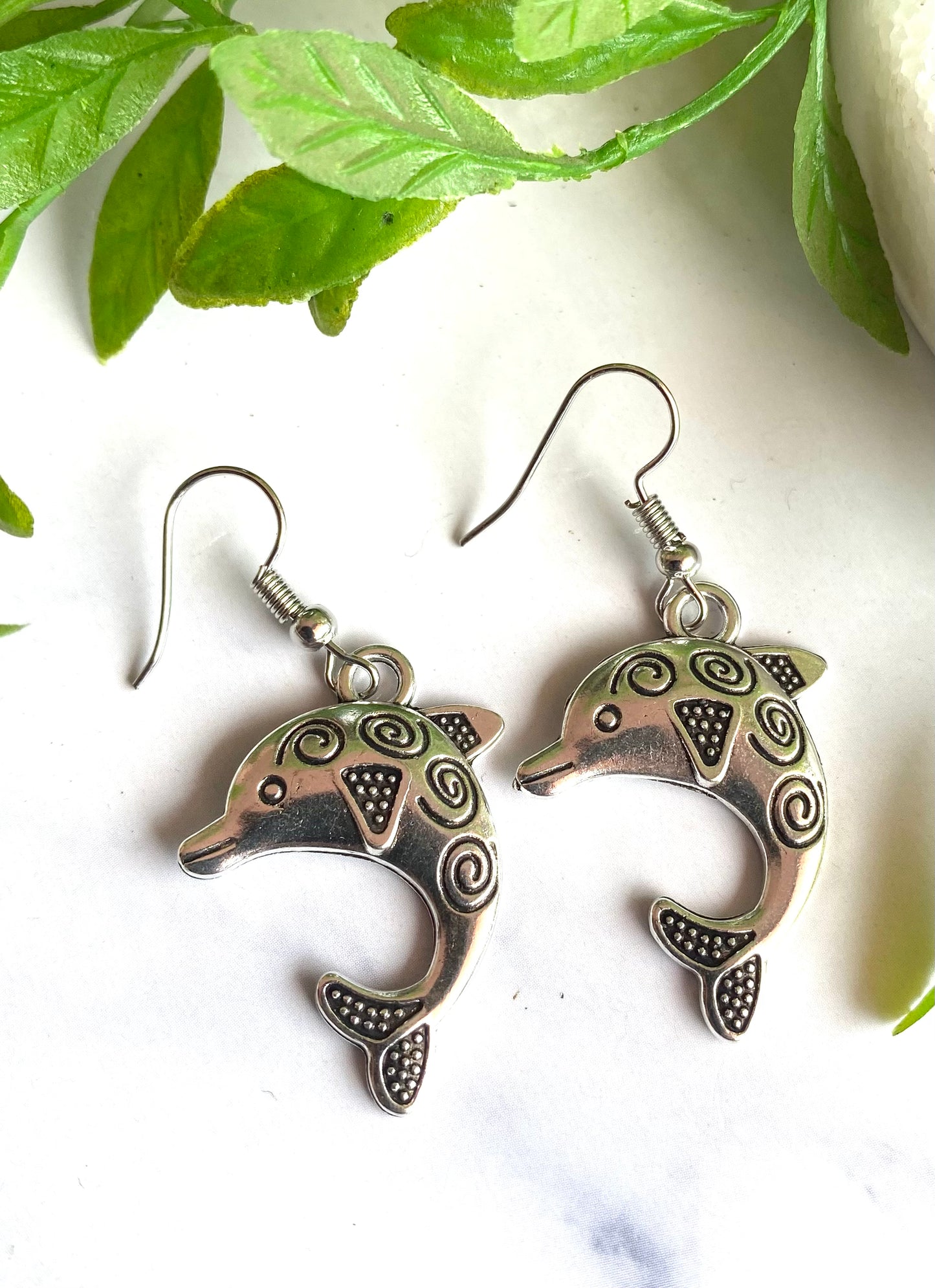 Dolphin Earrings - Large