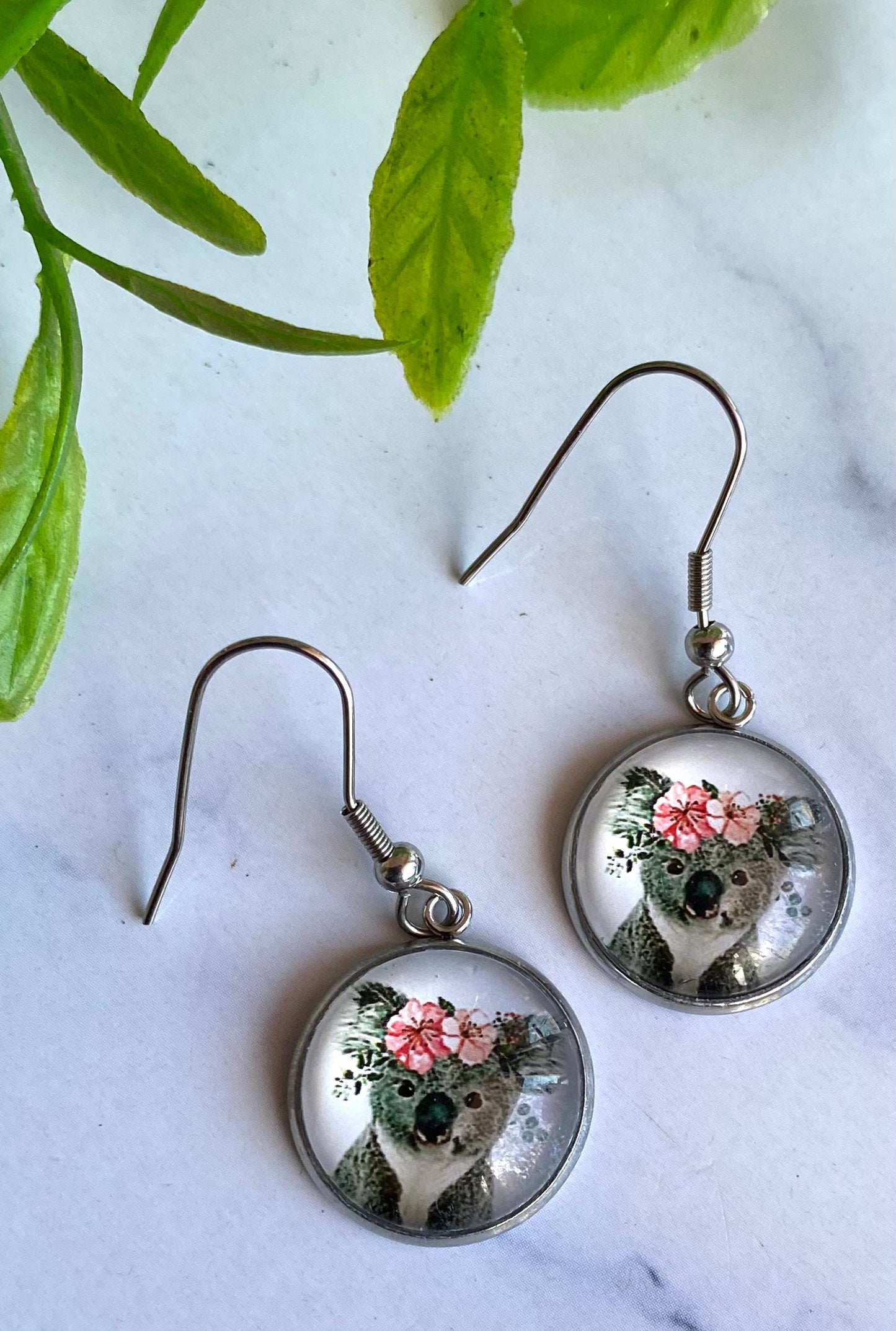 Koala Cartoon Earrings