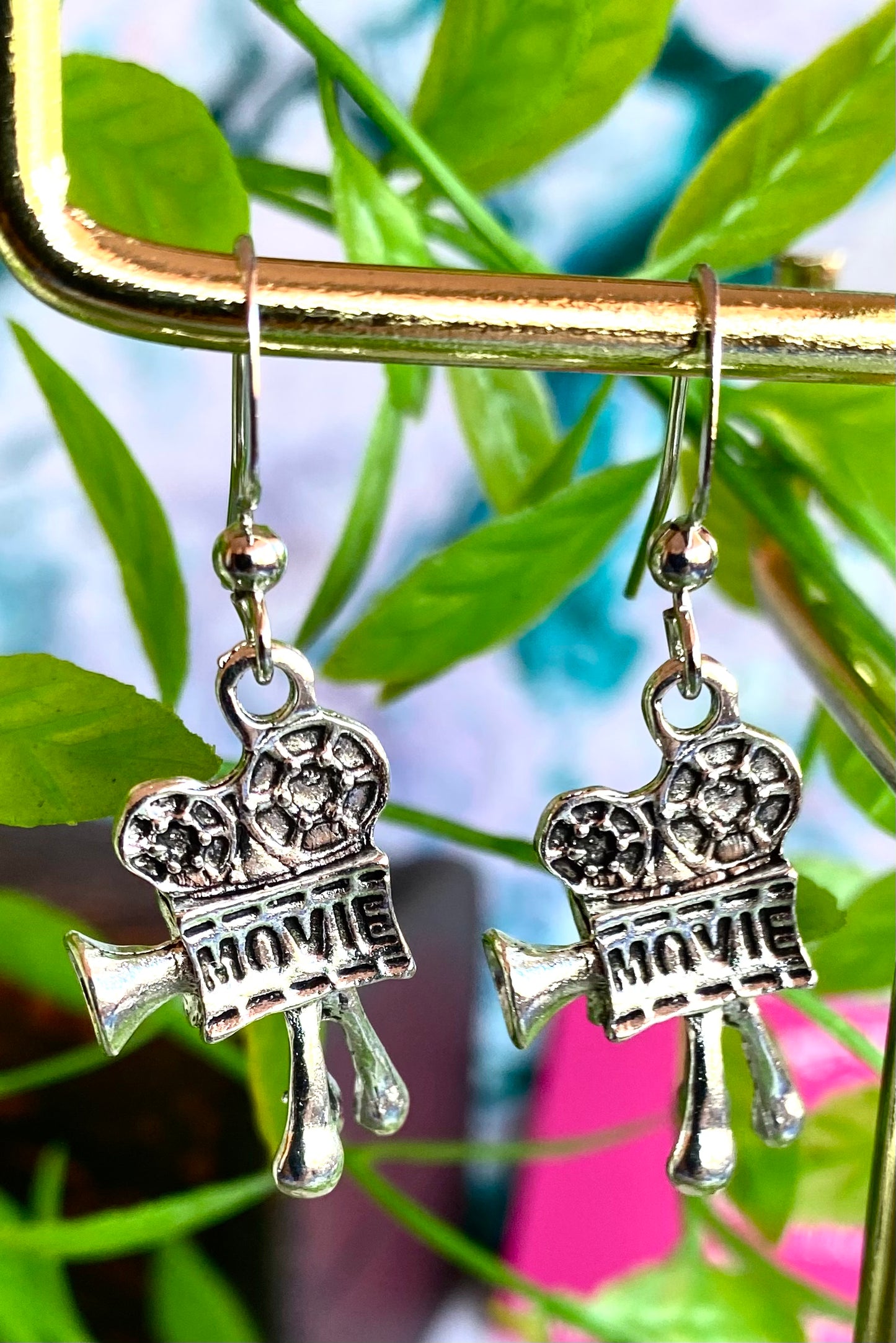 Movie Camera Earrings