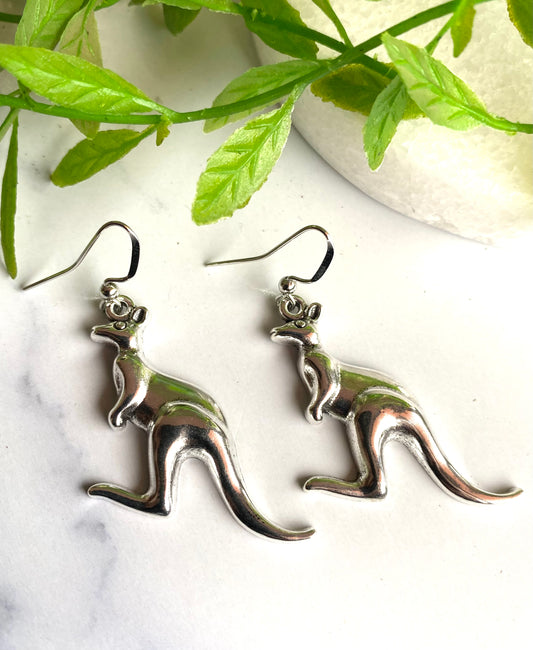 Kangaroo Earrings Large