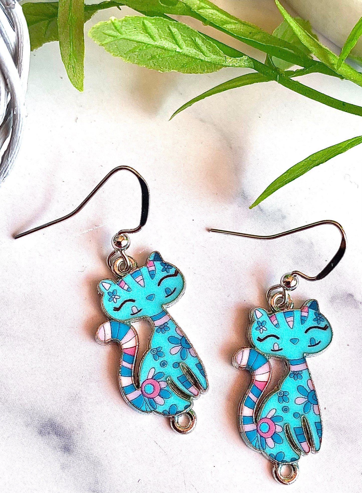 Cat Earrings - 3 Colours Available