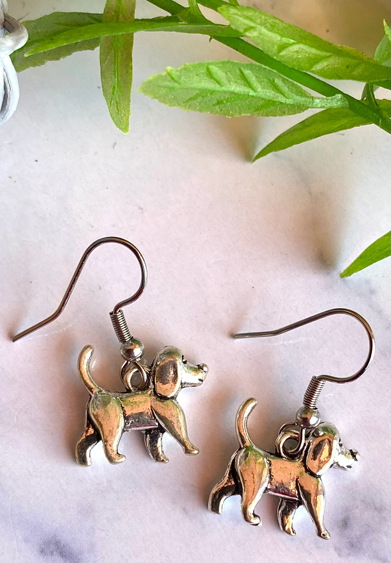 Dog Earrings