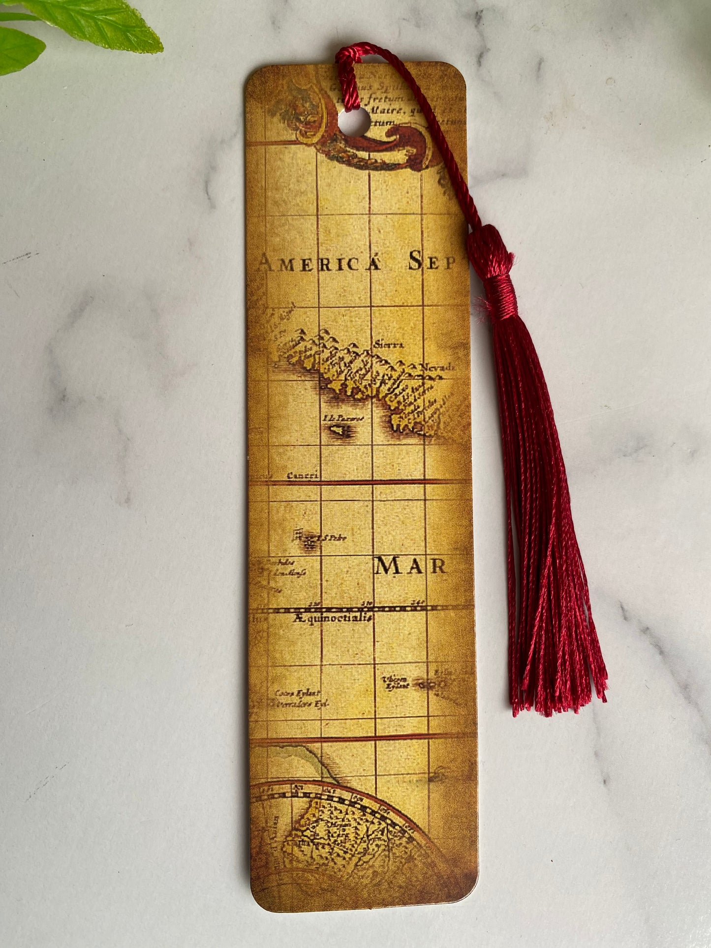 Bookmarks - Vintage Map 18 Varieties