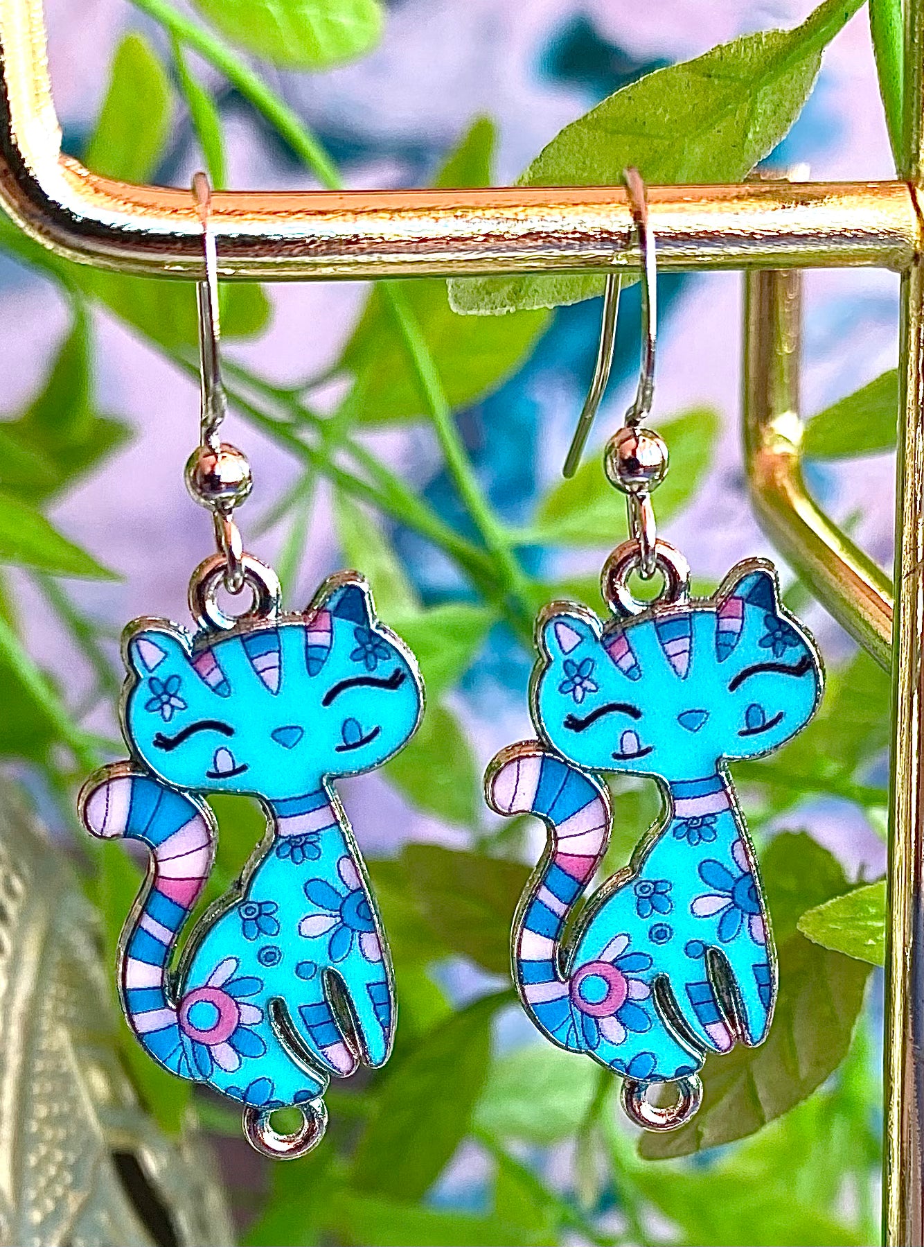 Cat Earrings - 3 Colours Available