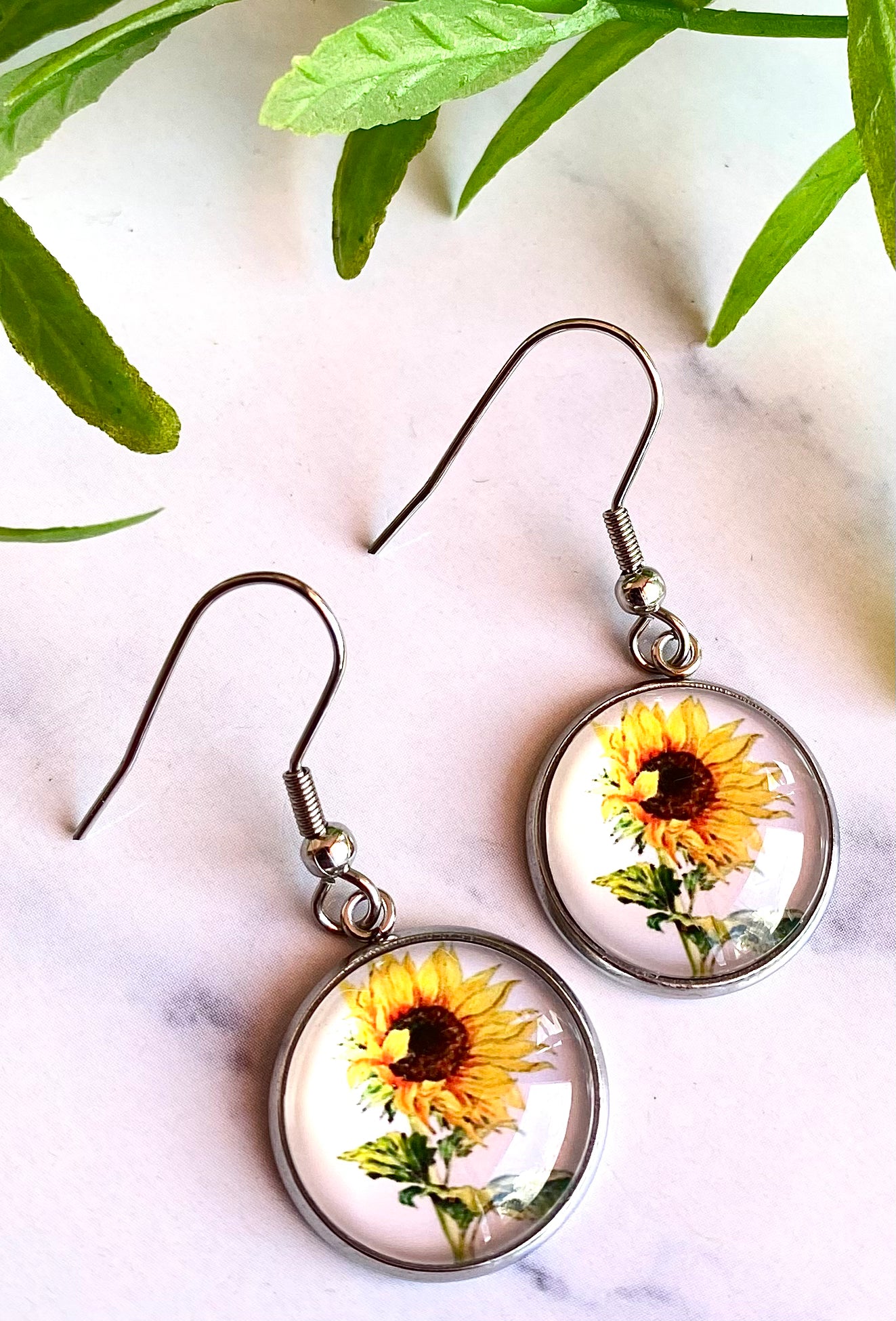 Sunflower Earrings