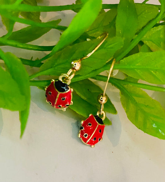 Ladybird Earrings