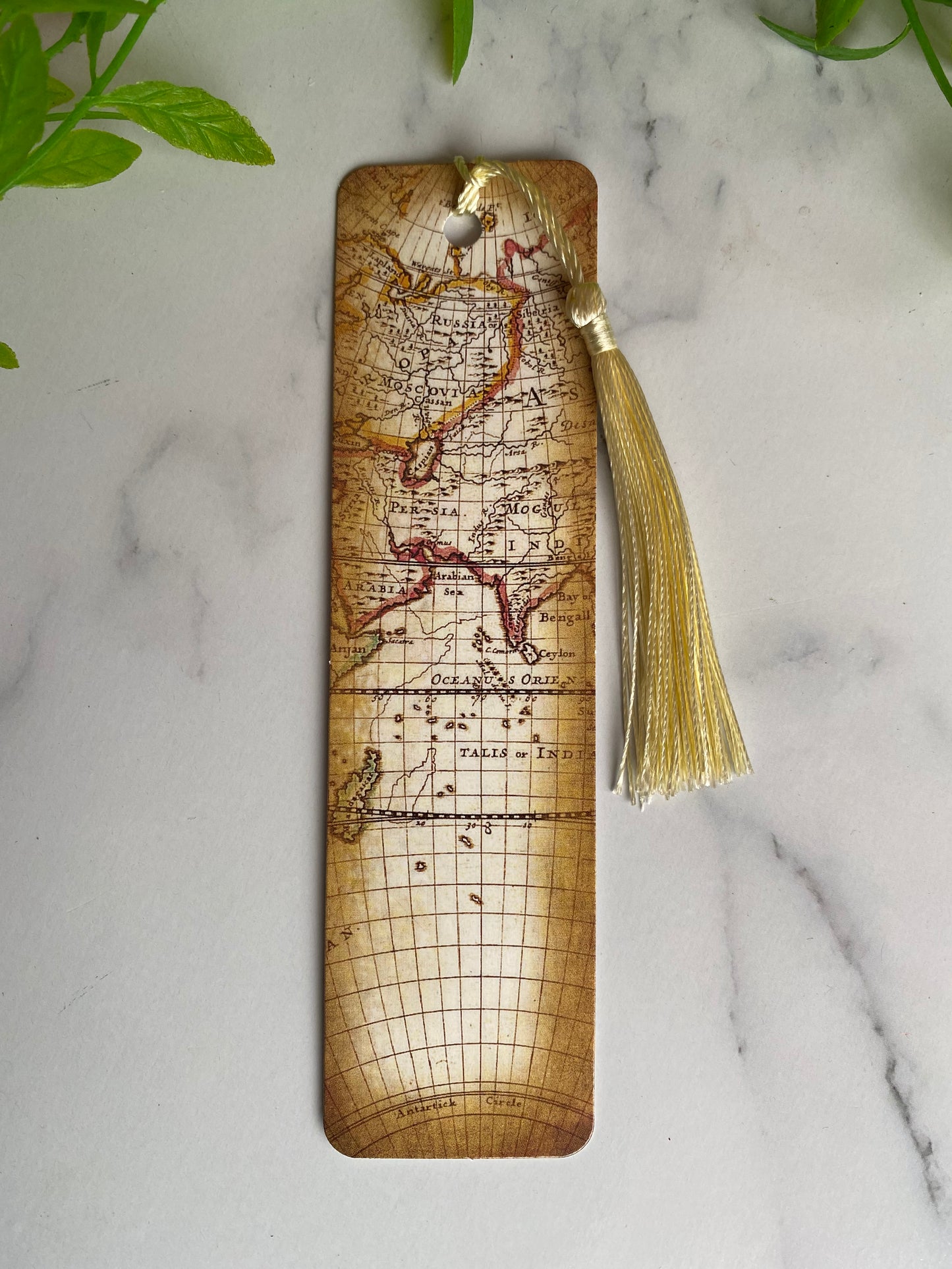 Bookmarks - Vintage Map 18 Varieties